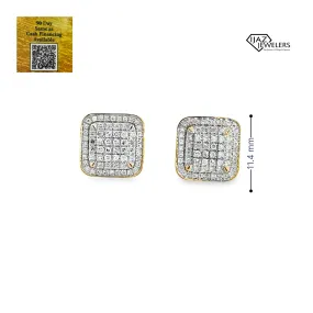 10K Gold 0.60 CTW Diamond Earrings