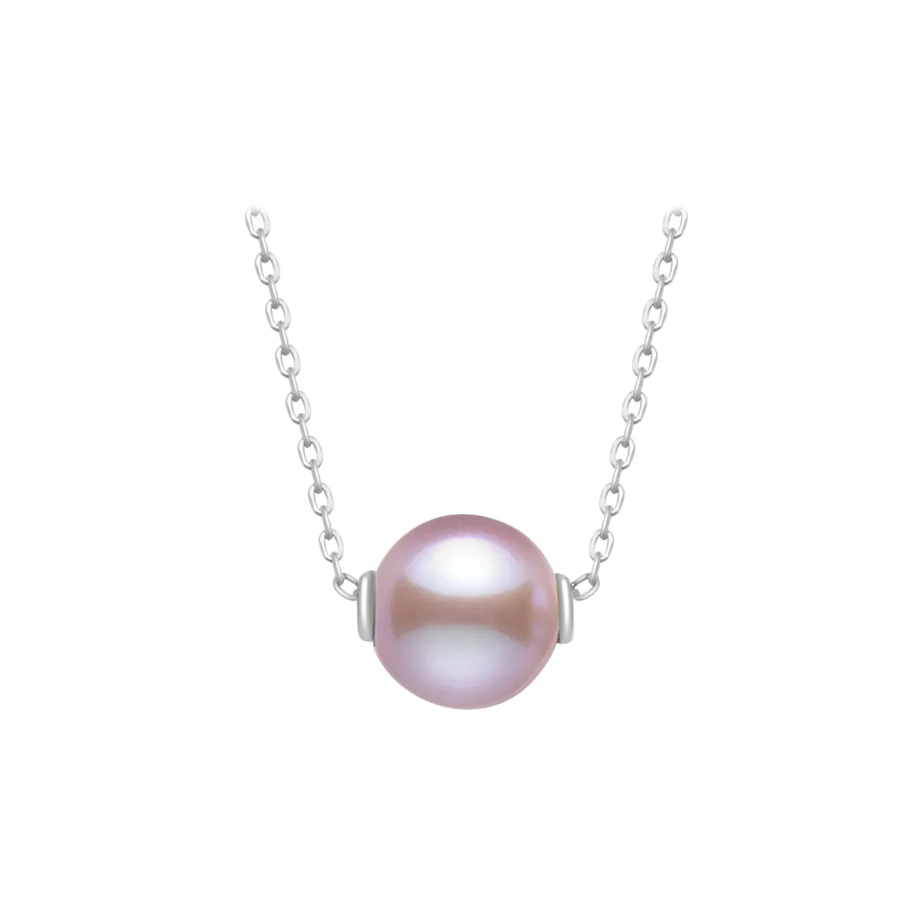 18K Solid Gold Interchangeable Freshwater Pearl Necklace KN00050 | Possibilities