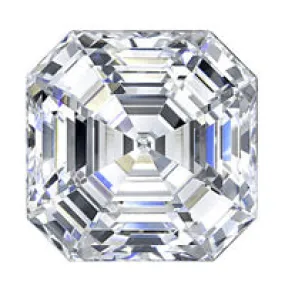 2.78 Carat Asscher Lab Grown Diamond