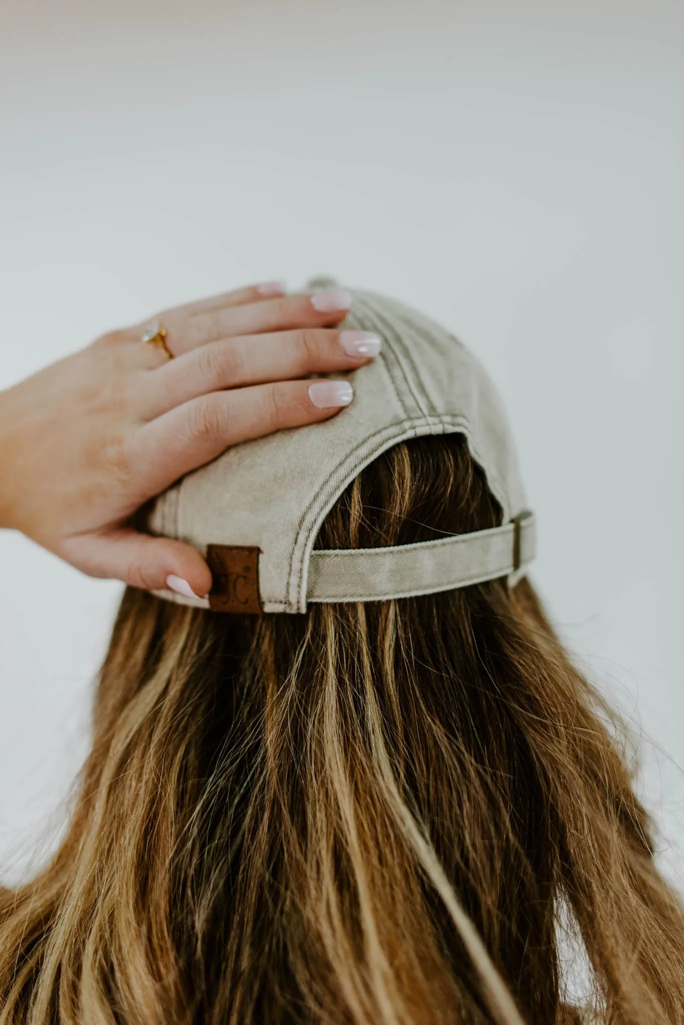 Acid Wash Cotton Baseball Cap