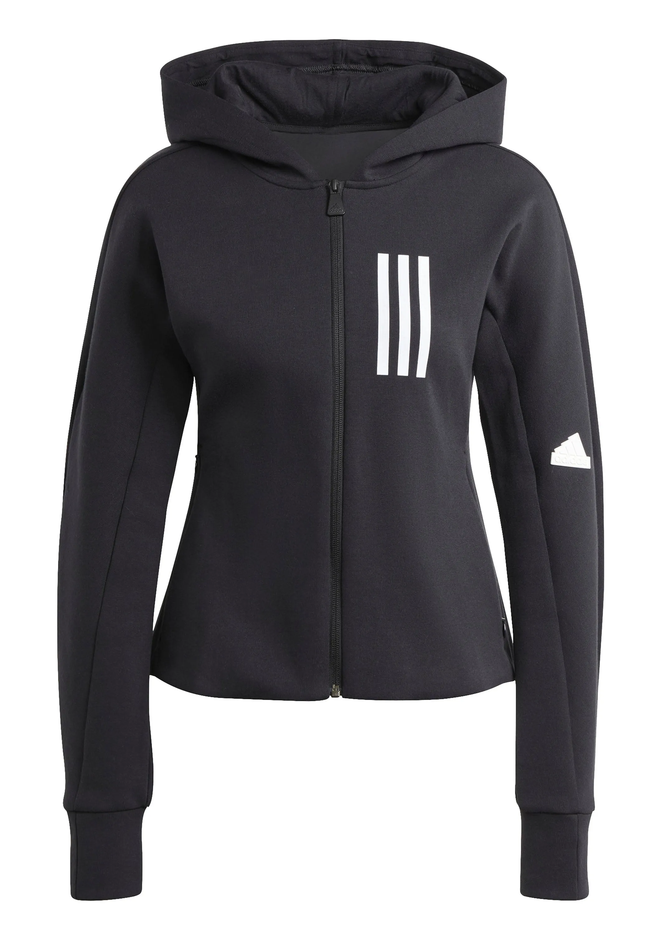 Adidas Womens Mission Victory Slim Fit Full-Zip Hoodie <BR> HU0240