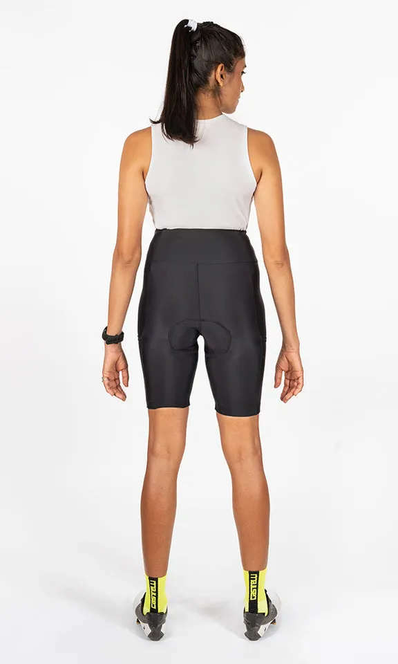 Apace Womens Cycling Shorts | Padded Shorts | Evolve | Black