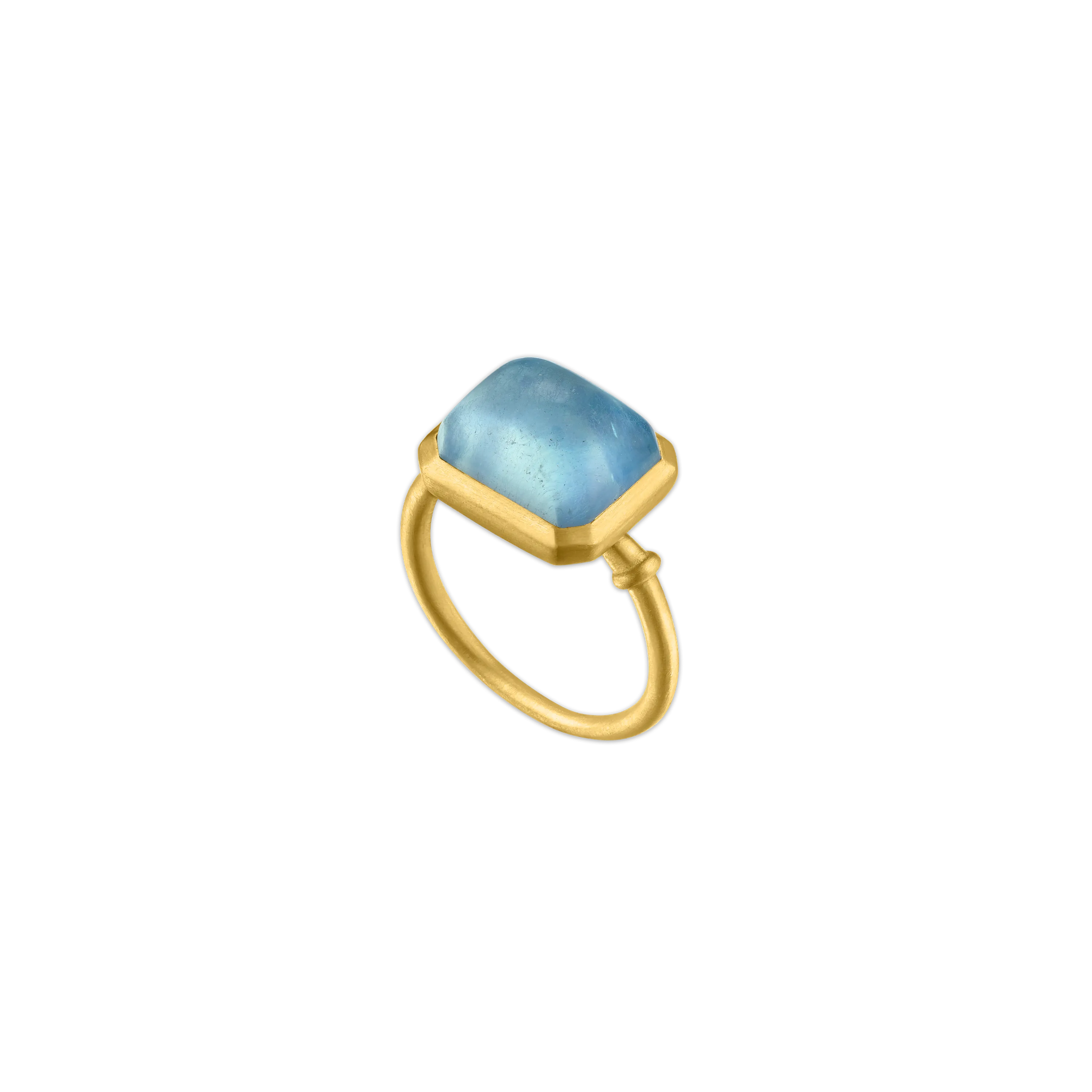 Aquamarine Capsa Ring