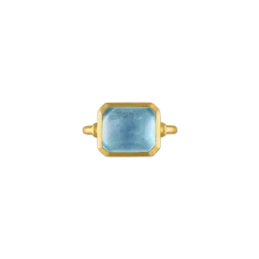 Aquamarine Capsa Ring