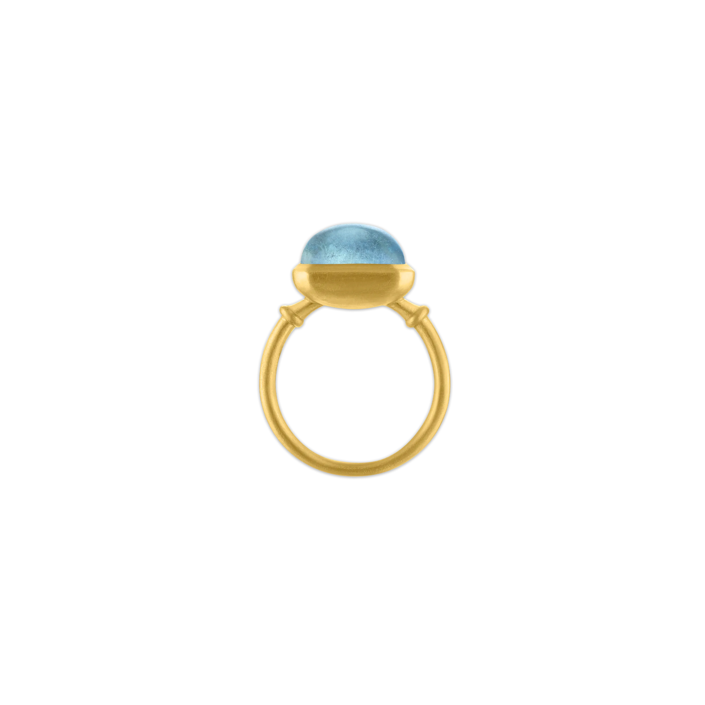 Aquamarine Capsa Ring