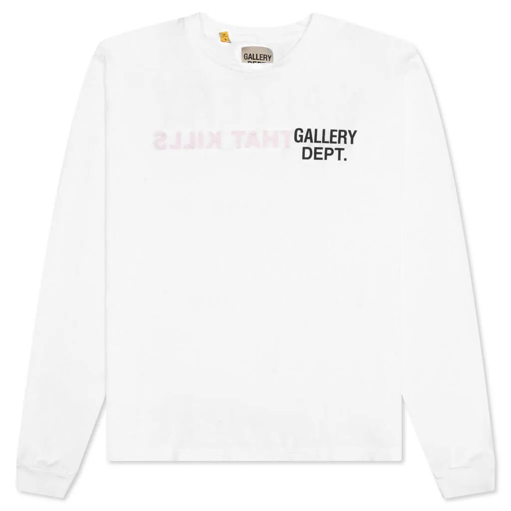 Art That Kills L/S Tee - White