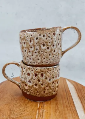 Australian Made Organic Mug - White Ochre