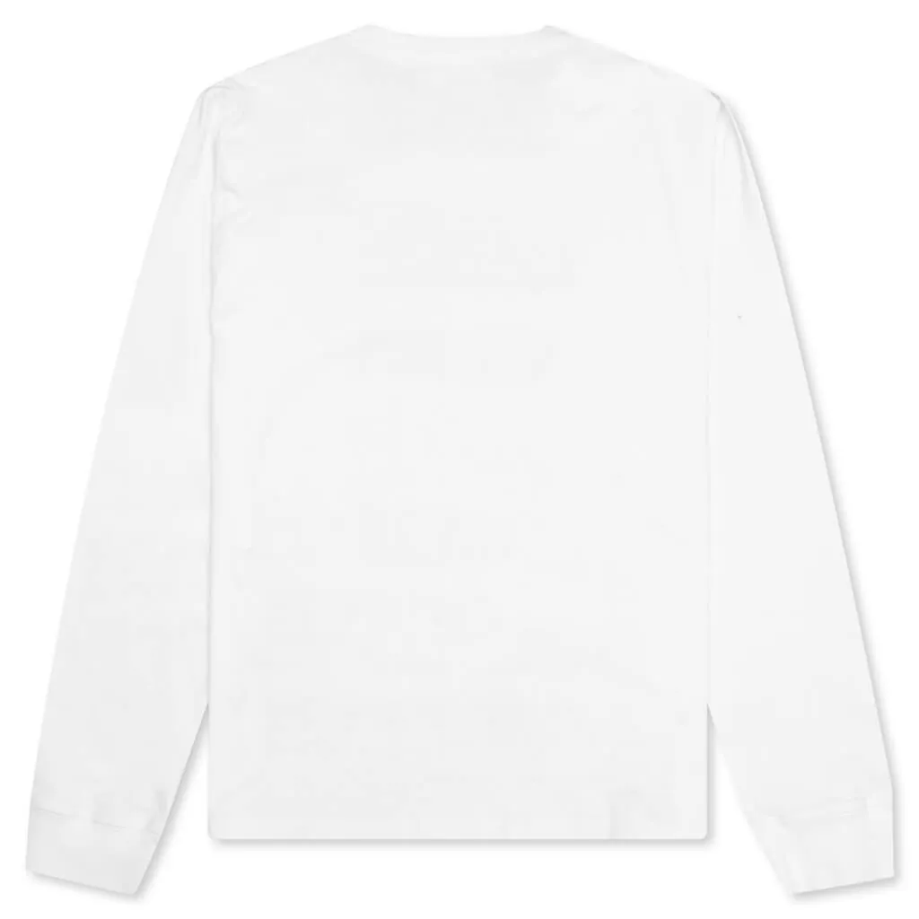 Awake NY x Stefan Meier NY Printed Long Sleeve Tee  - White