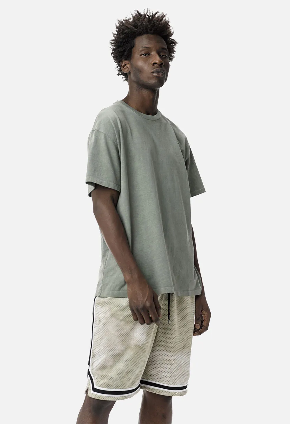 Basalt Tee / Washed Army