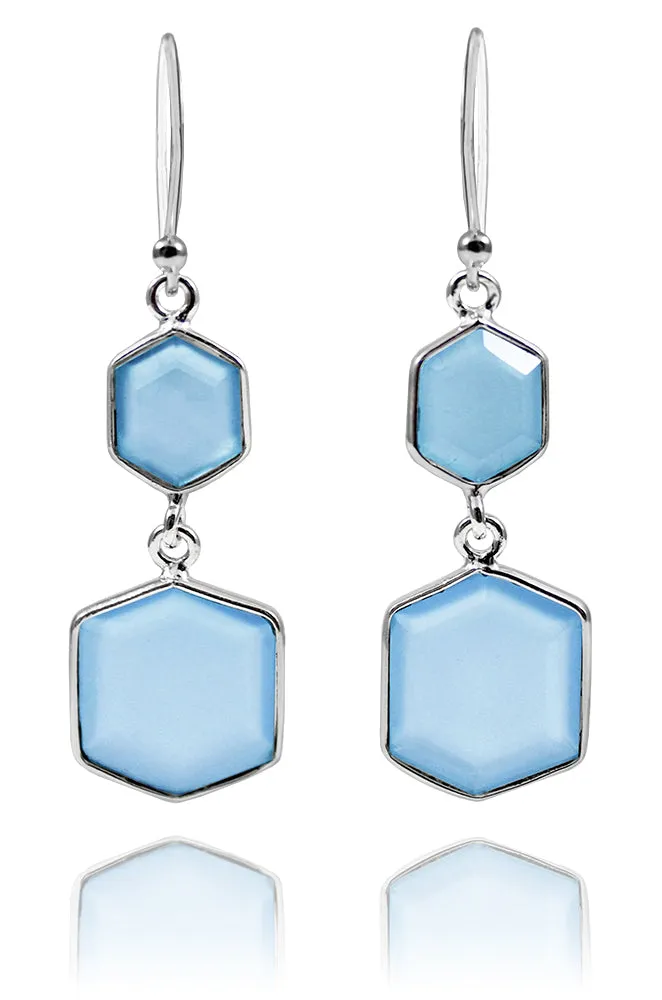 Basilica Drops Blue Chalcedony