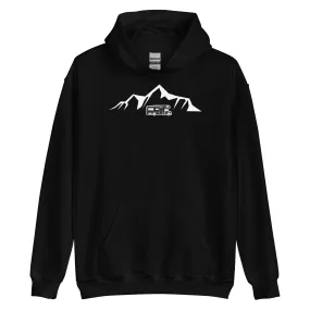 Berge - Camping Van - Unisex Hoodie