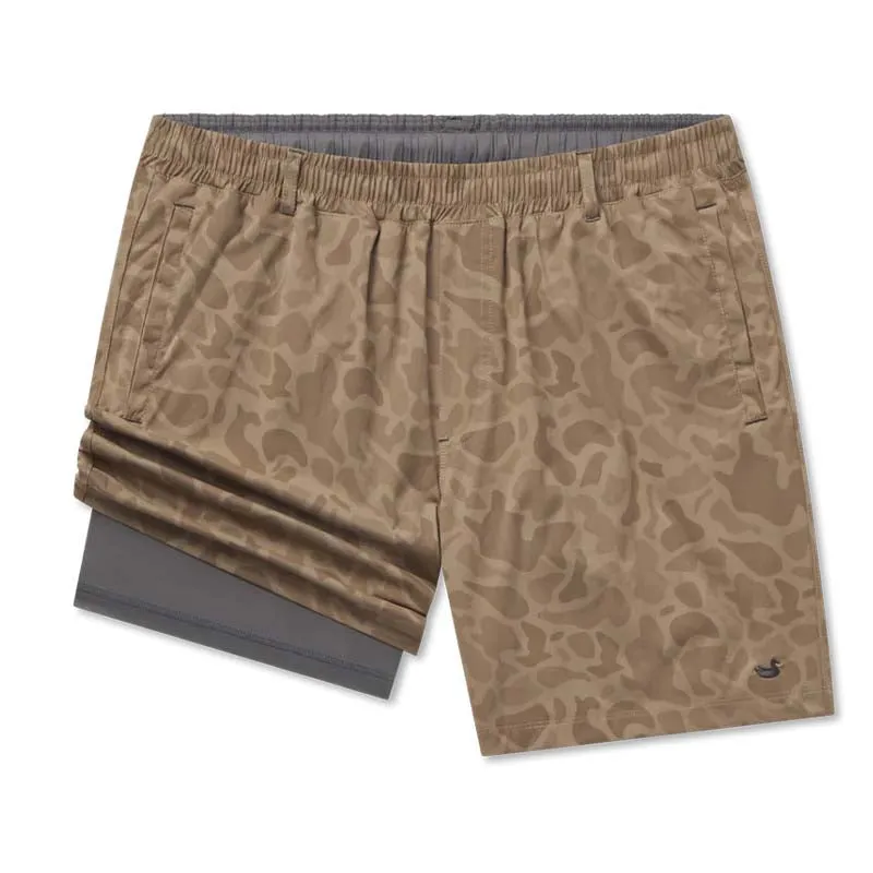 Billfish Camo 6 Inch Shorts