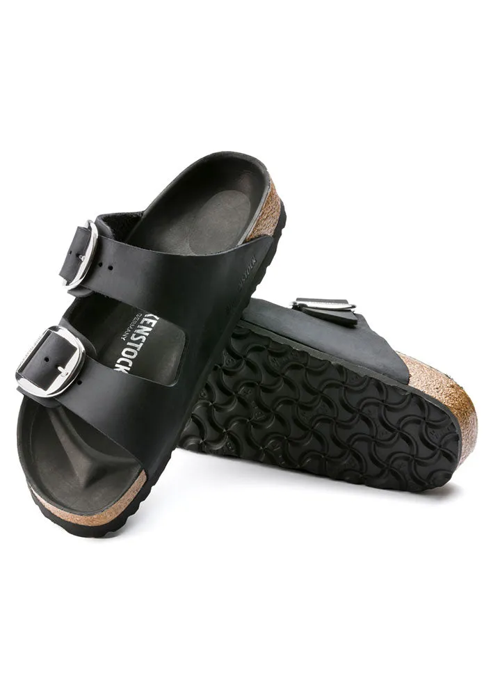 Birkenstock Arizona Big Buckle Oiled Leather 1011075 Black