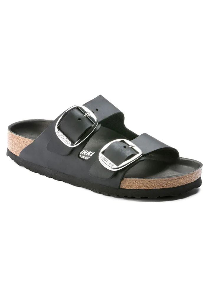 Birkenstock Arizona Big Buckle Oiled Leather 1011075 Black