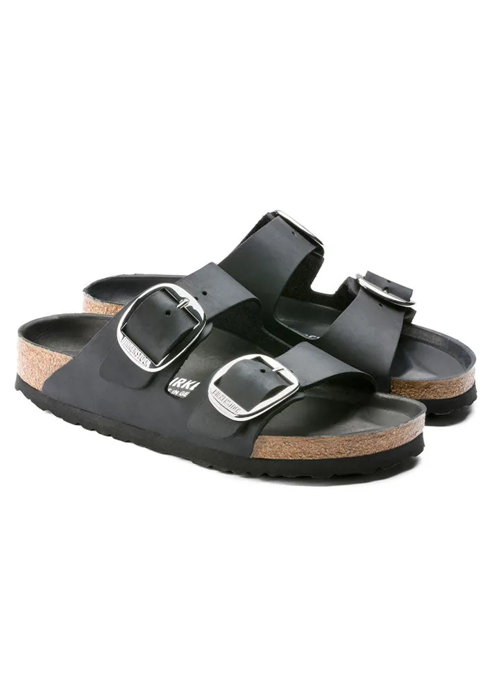 Birkenstock Arizona Big Buckle Oiled Leather 1011075 Black