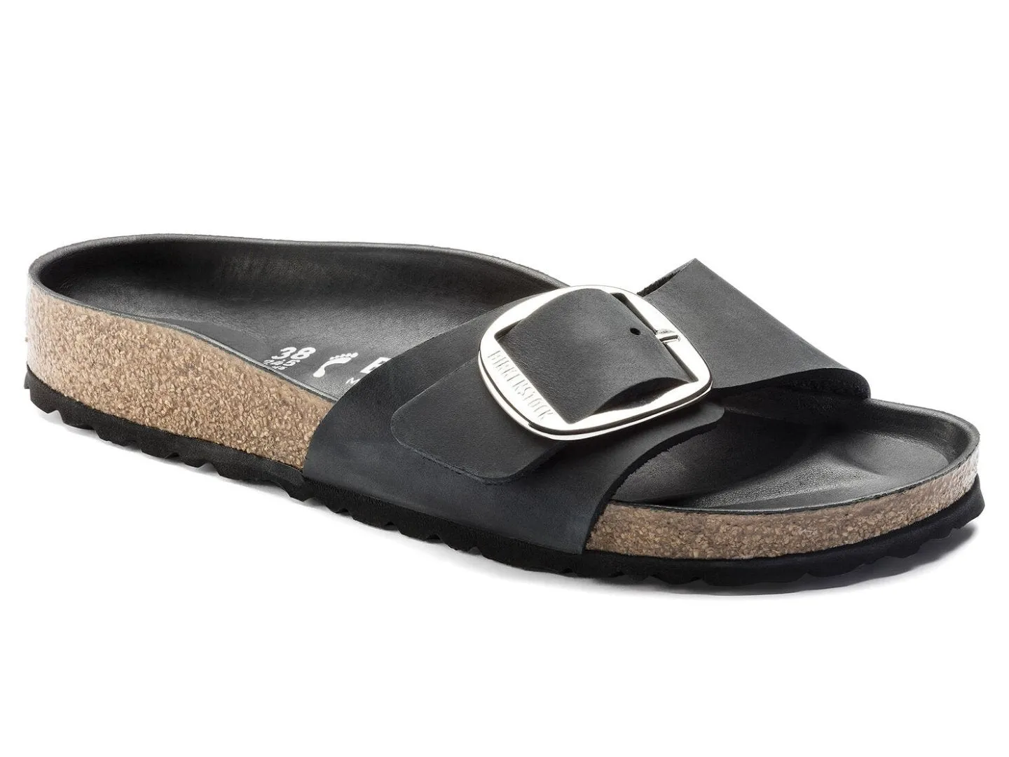 Birkenstock: Madrid Big Buckle in Black