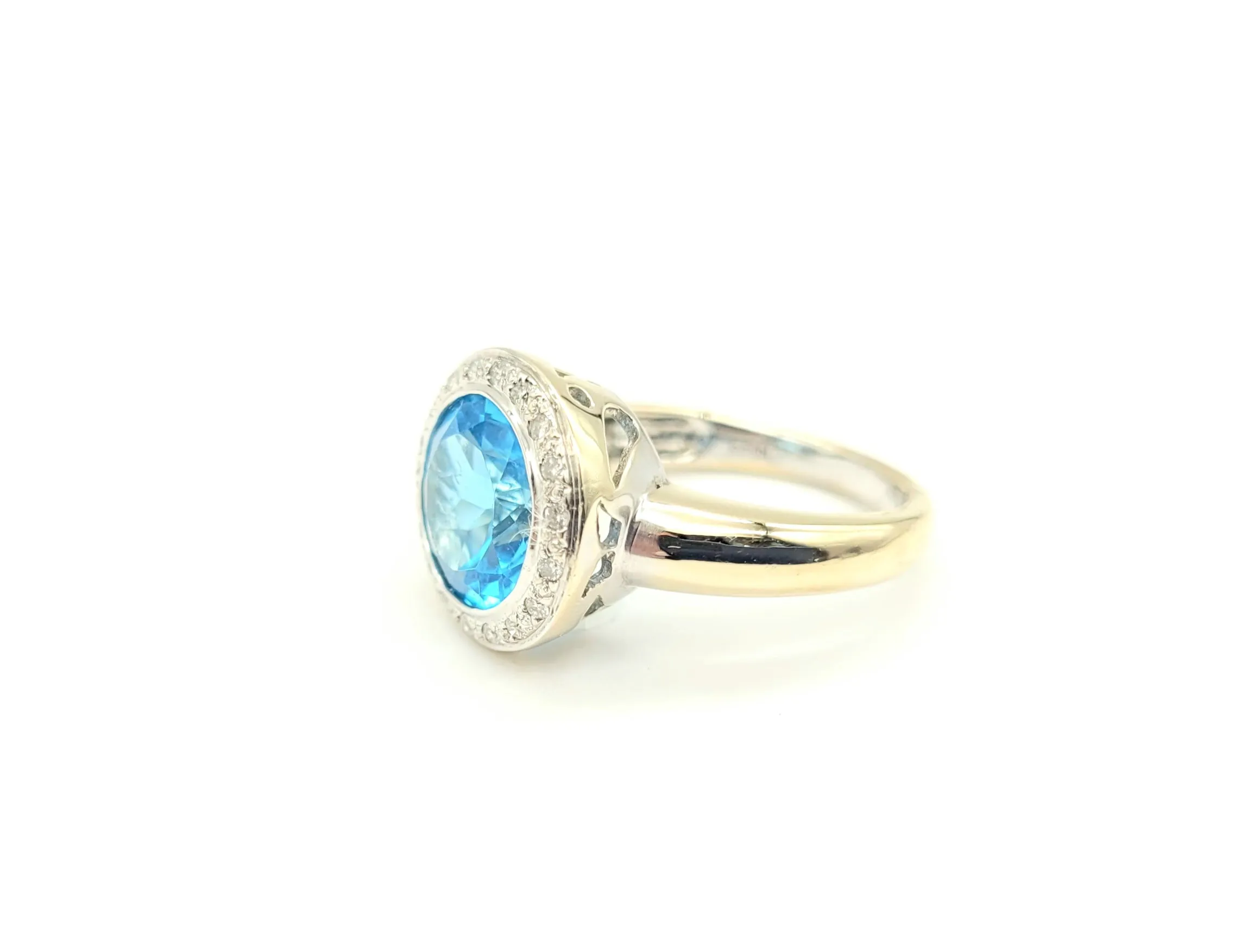 Blue Topaz Ring