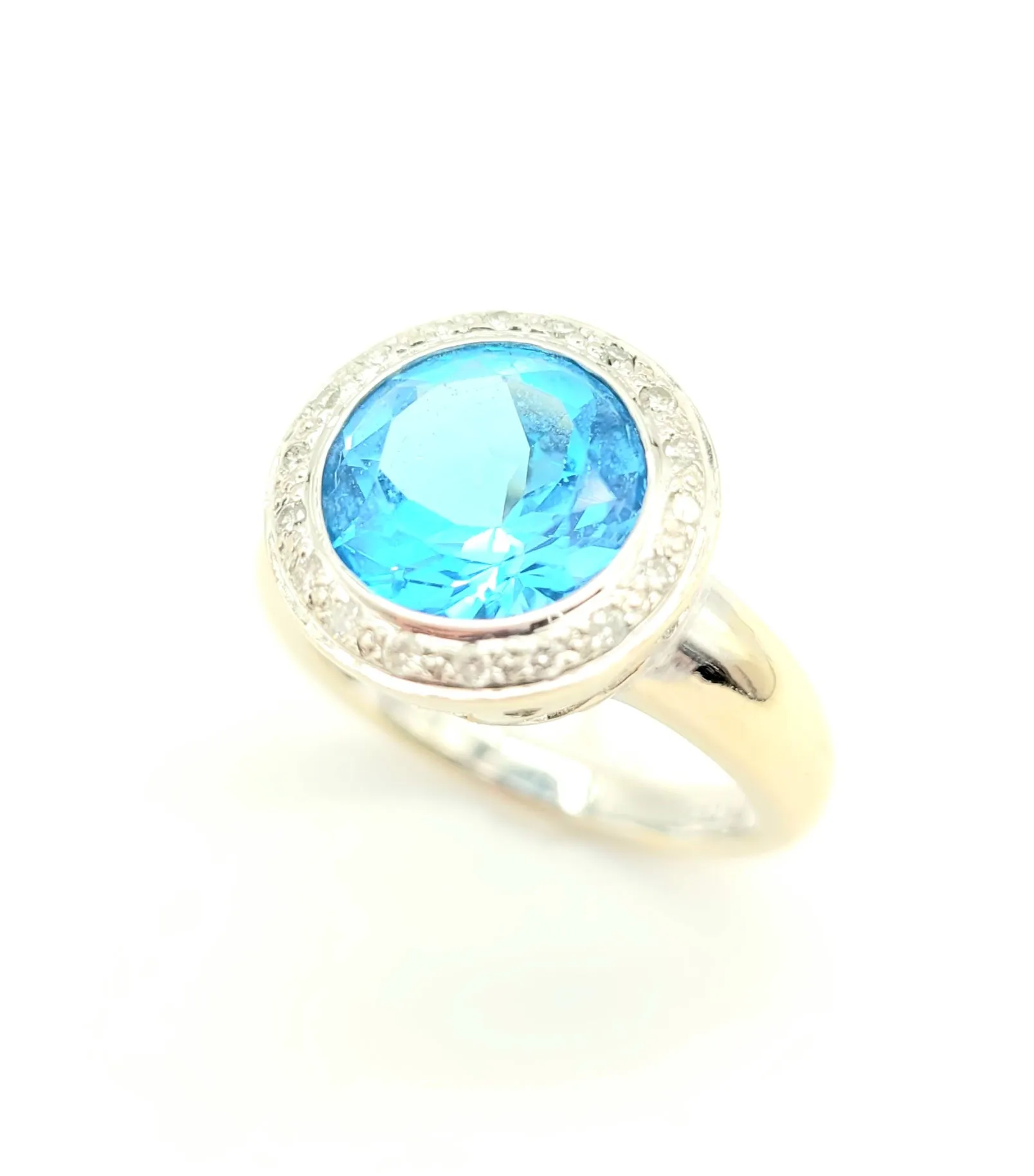 Blue Topaz Ring