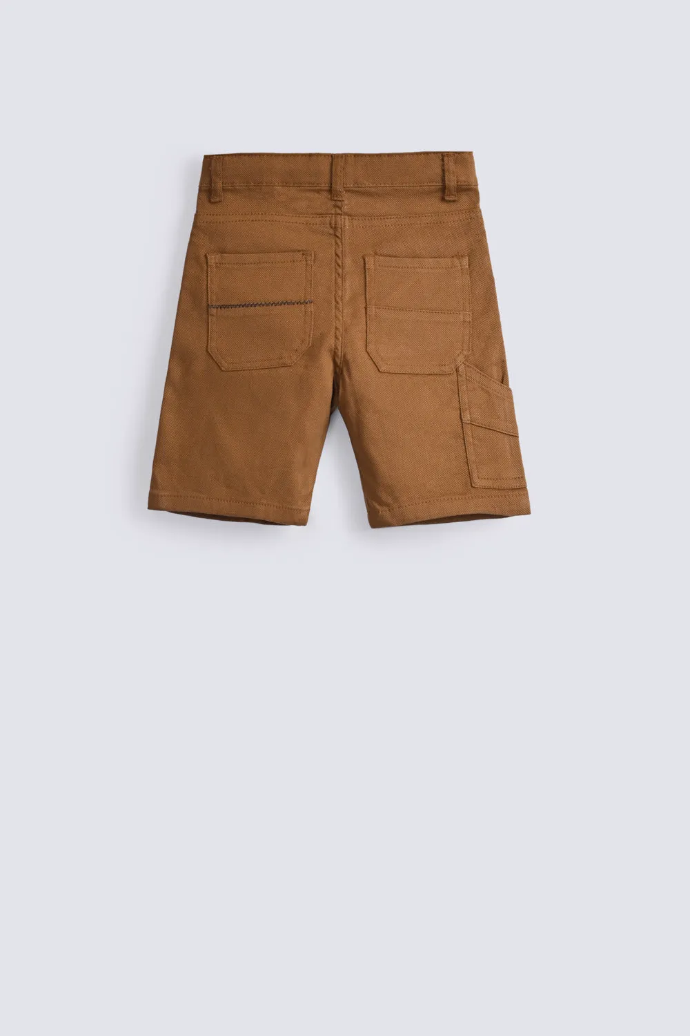 BOYS DOBBY FABRIC SHORTS