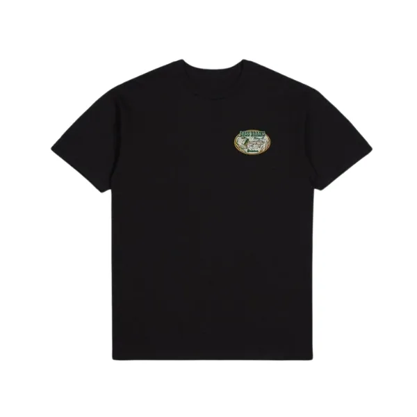 Brixton Bass Brains Swim S/S T-Shirt - Black