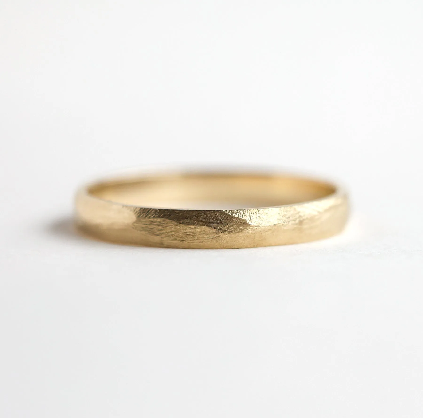 Brushed Gold Band Unisex