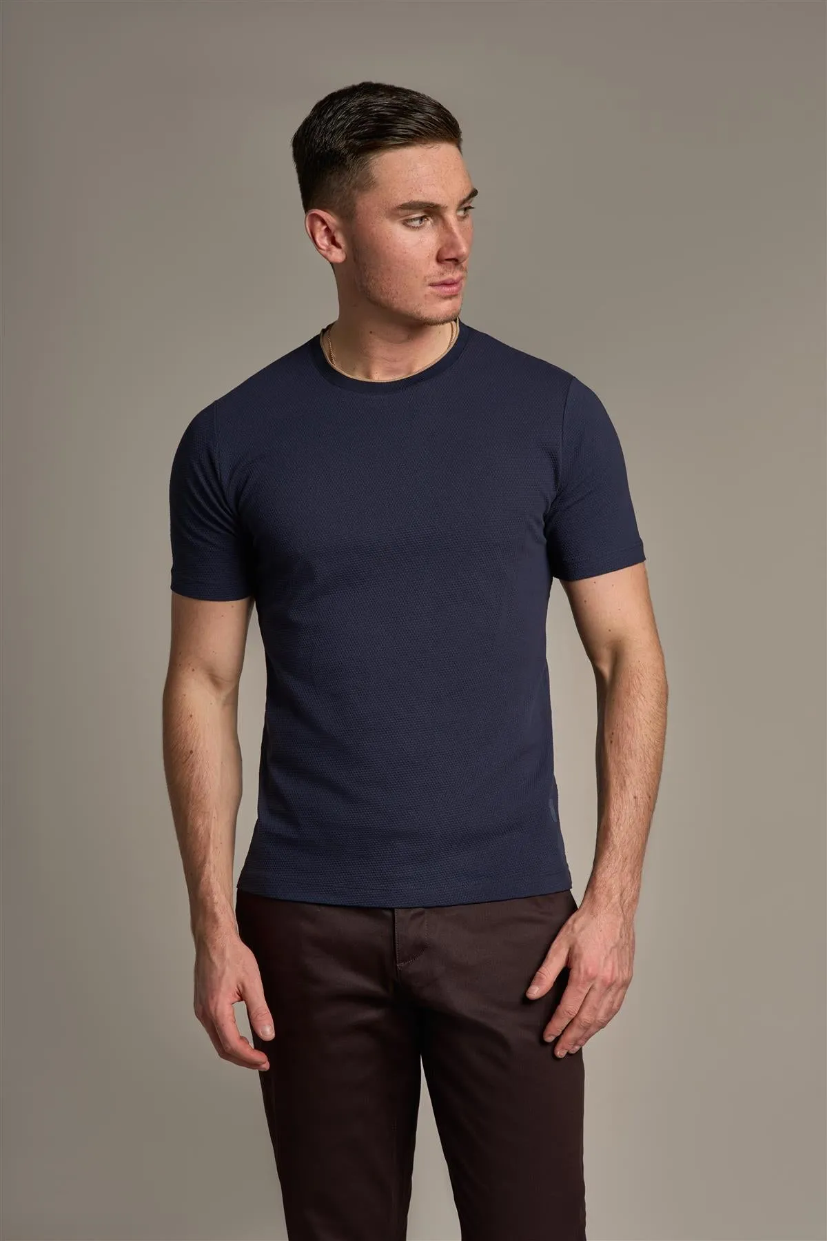 Byron Navy T-Shirt