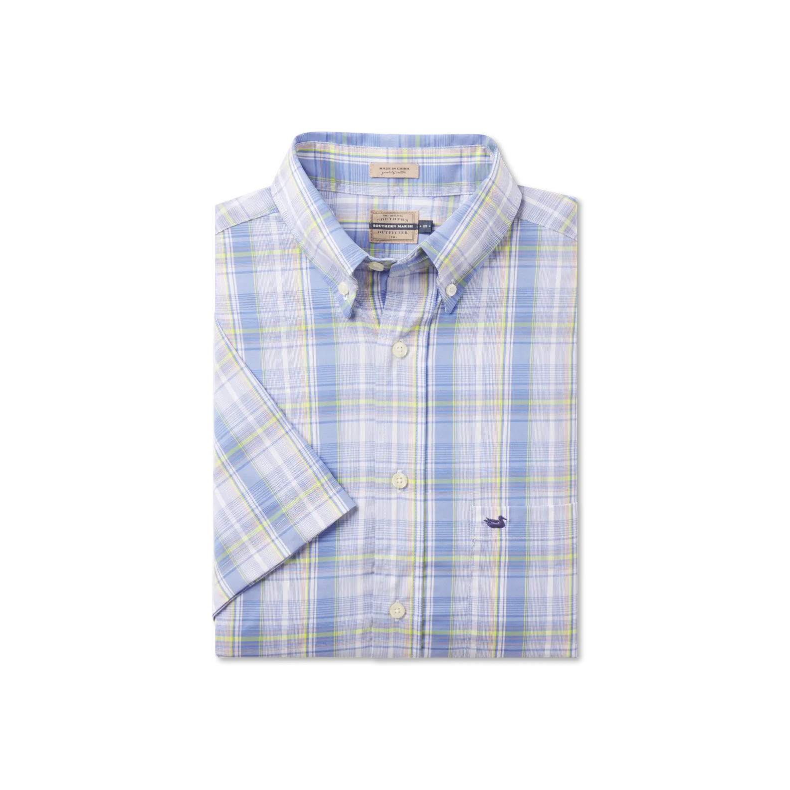 Catawba Plaid Dress Shirt - Short Sleeve