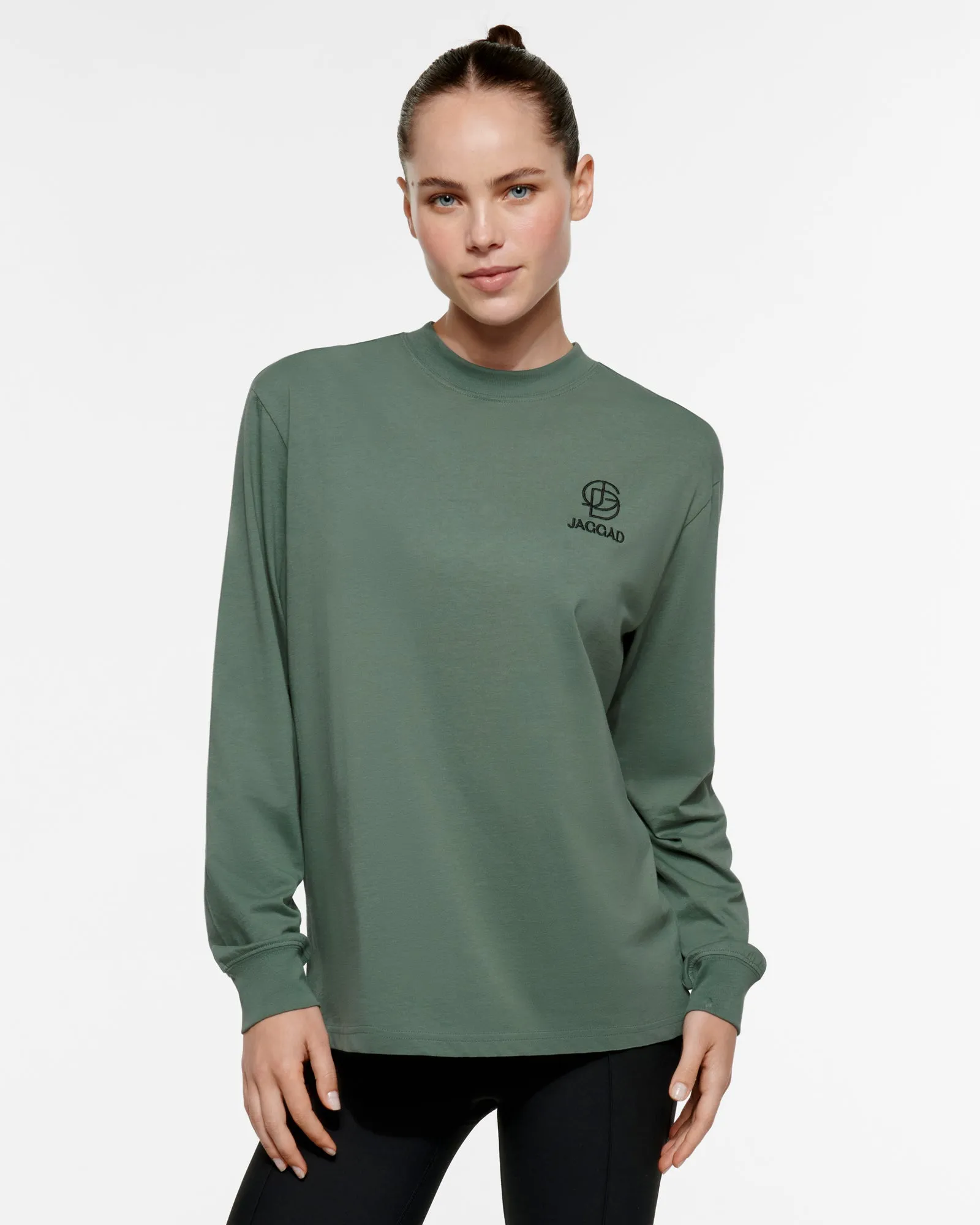 CHAMONIX OVERSIZED LONG SLEEVE TEE GRANITE