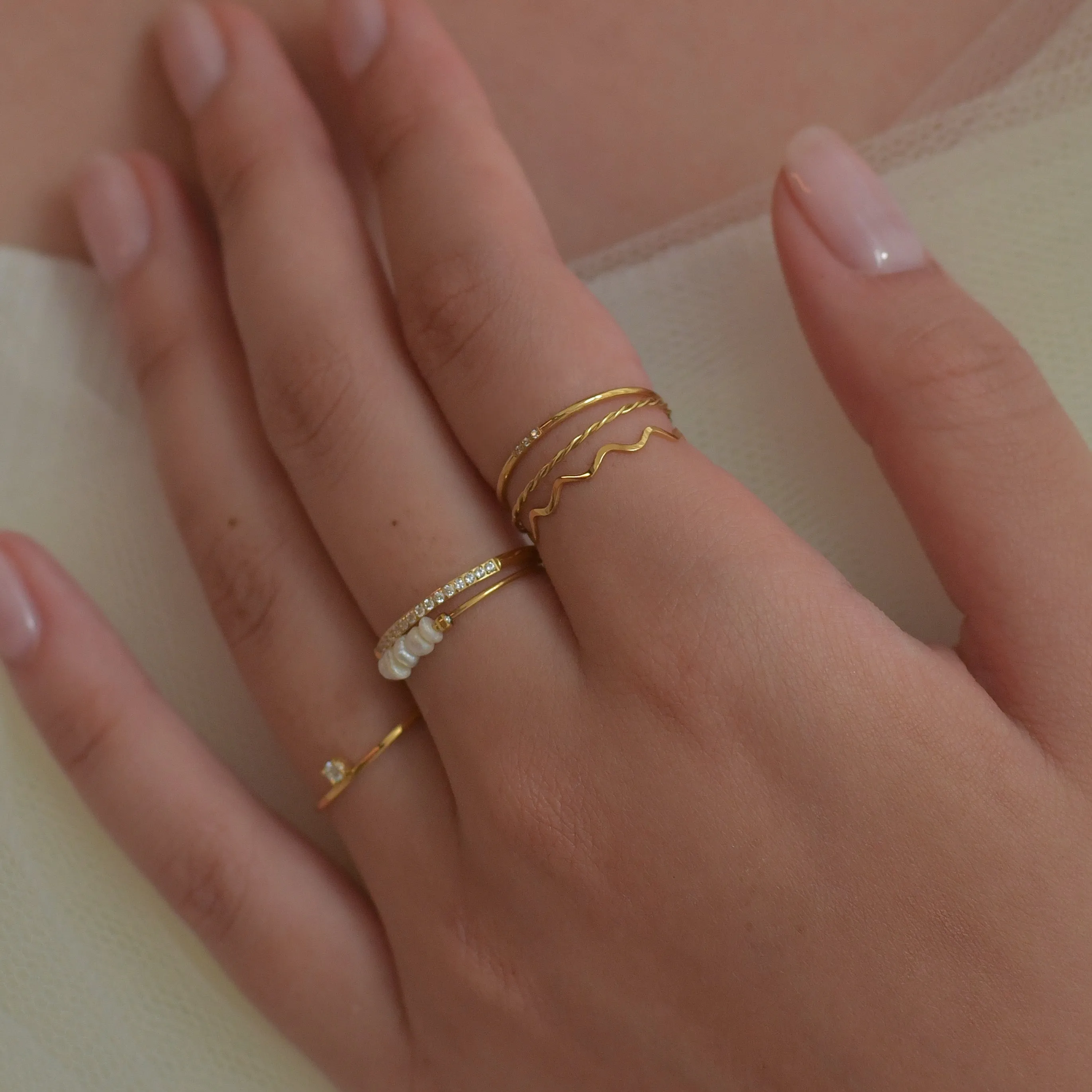 Clarence Stacking Ring