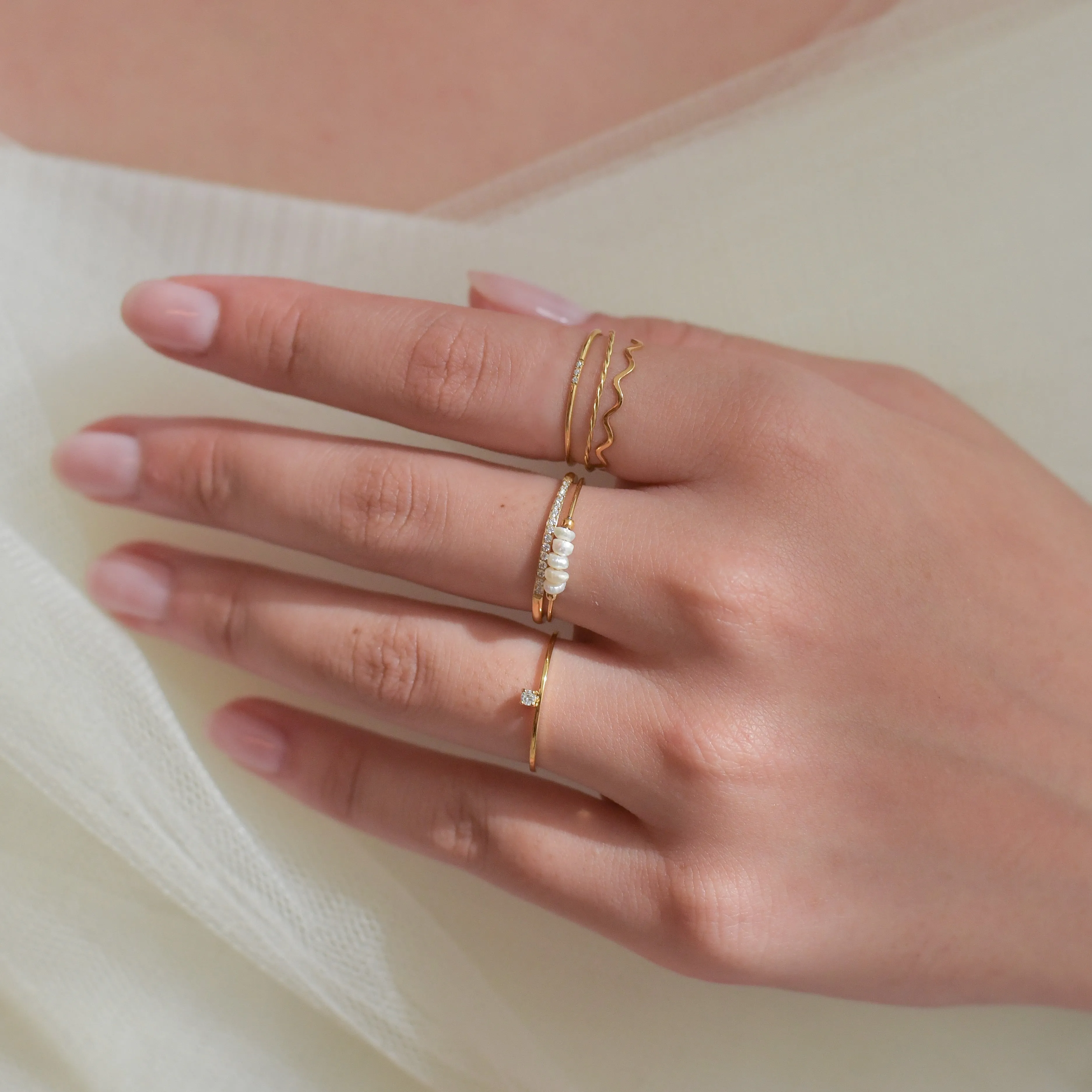 Clarence Stacking Ring