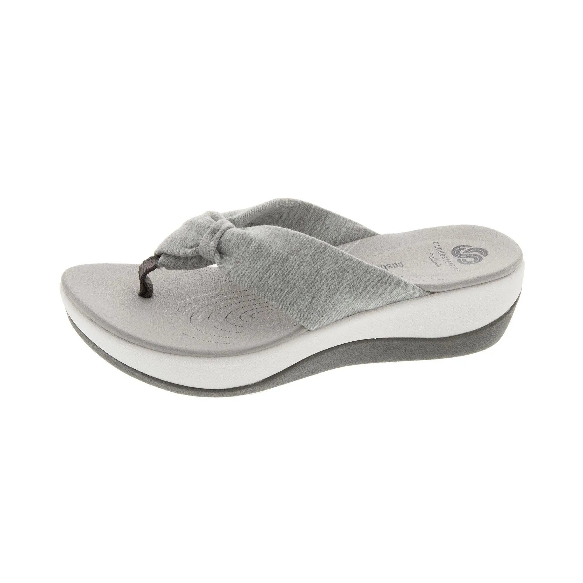 Clarks Womens Arla Gilson Grey Fabric