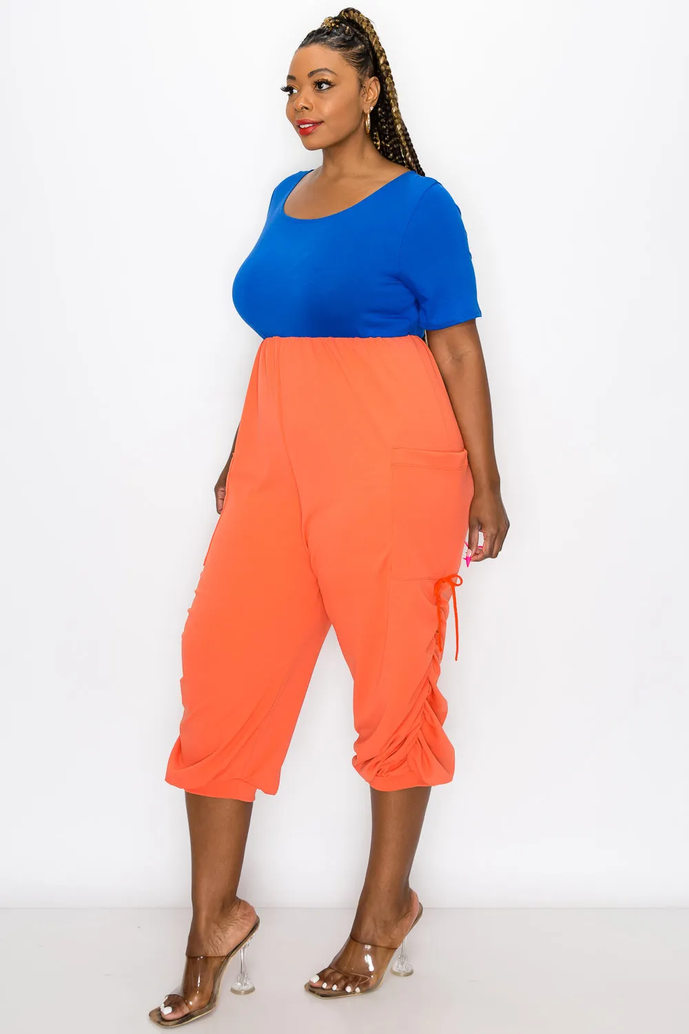 Colorblock Eternal Pocket Jumpsuit