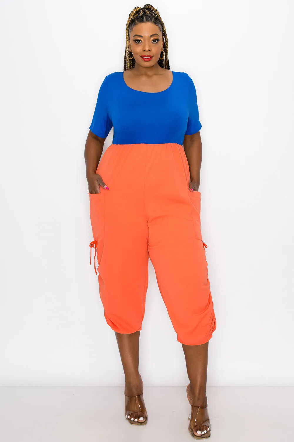 Colorblock Eternal Pocket Jumpsuit