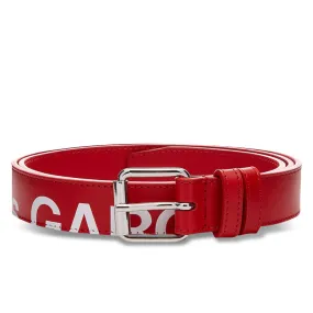 Comme des Garcons SA0911HL Huge Logo Belt - Red