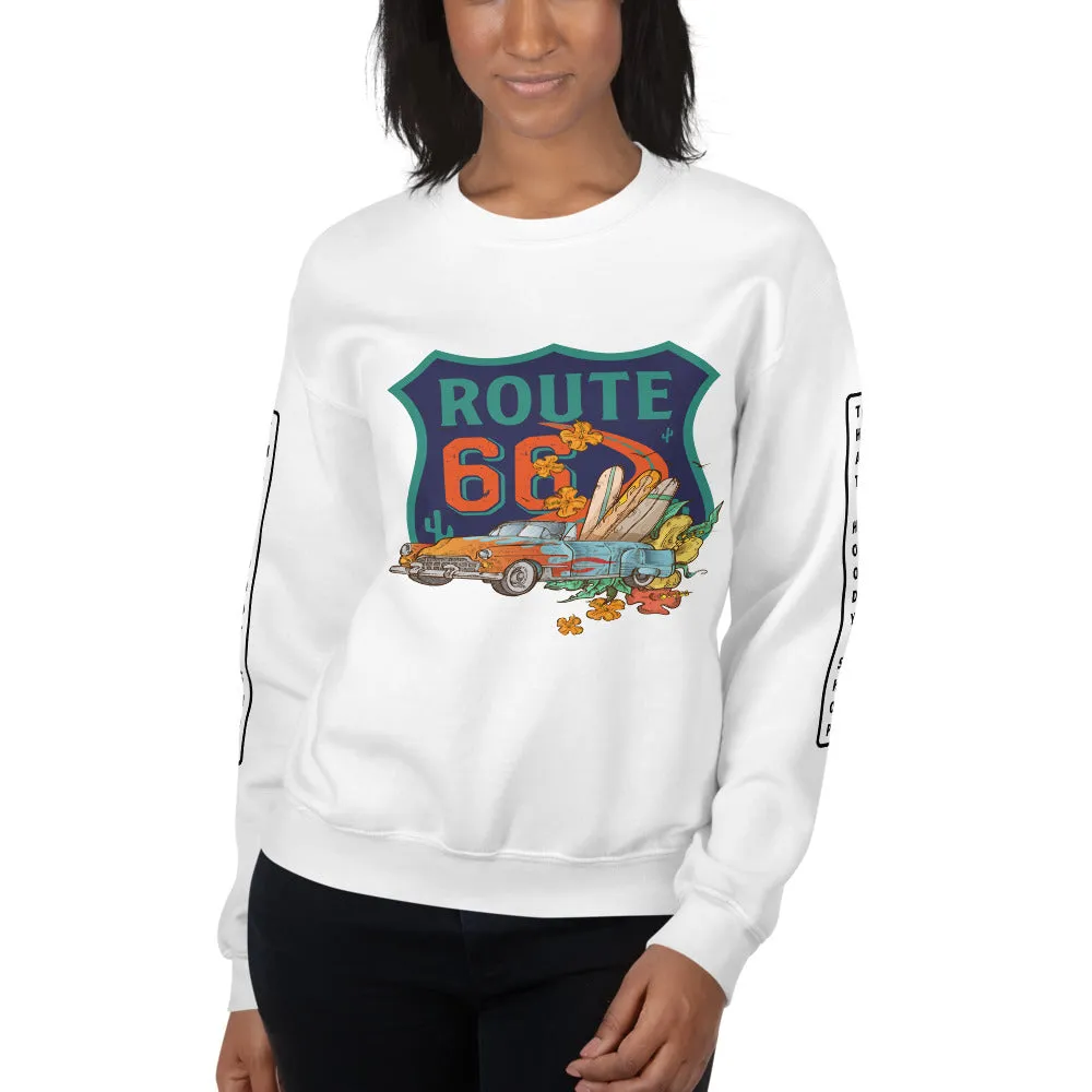 Cruisin Route 66 Unisex Sweatshirt