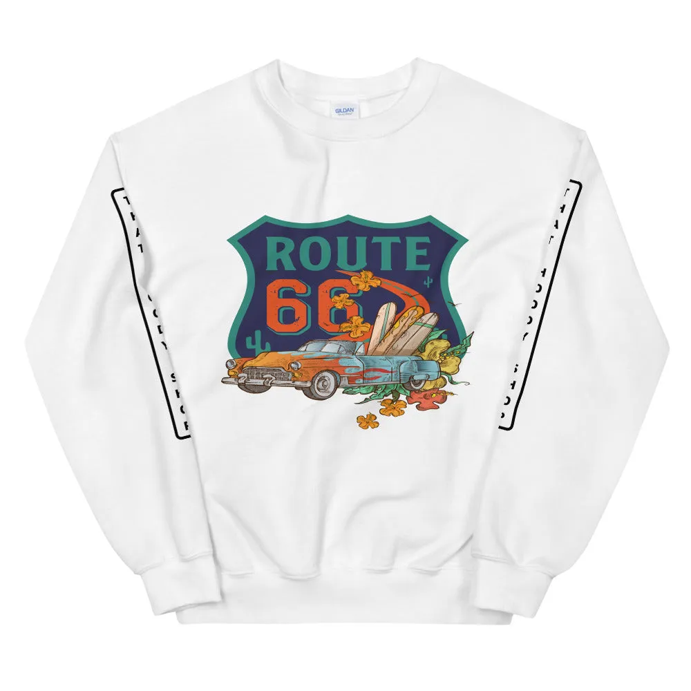 Cruisin Route 66 Unisex Sweatshirt