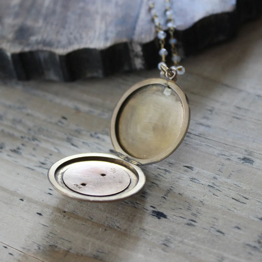 Crystal Gibson Girl Locket