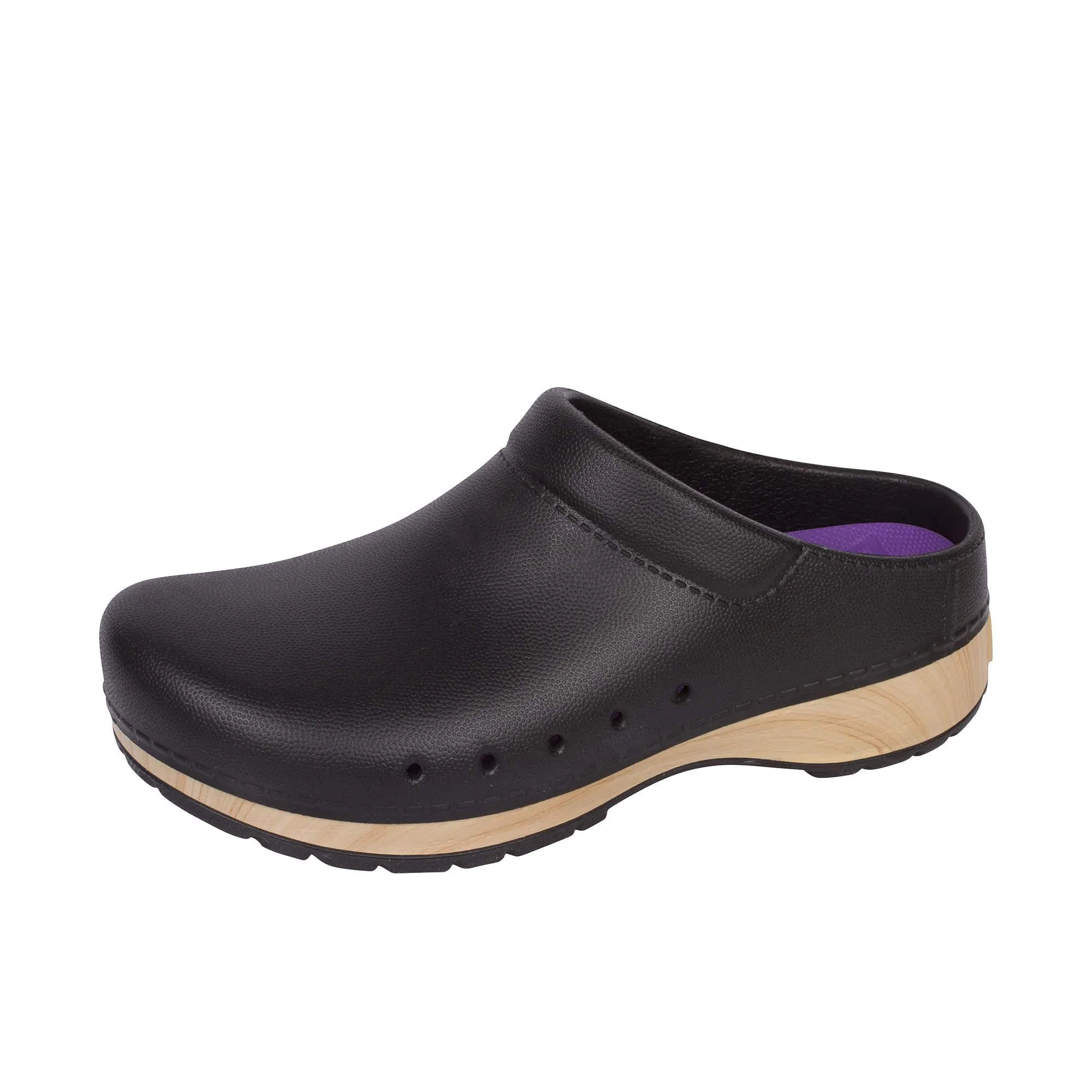 Dansko Womens Molded Kenton Kane Black