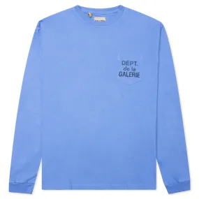 Dept De La Galerie L/S Tee - Blue