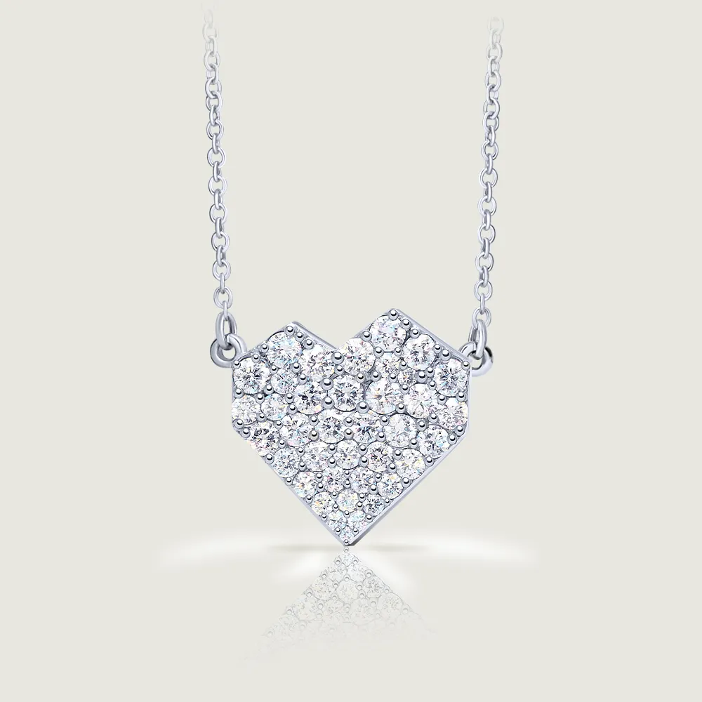 Diamond Ararat Heart Necklace