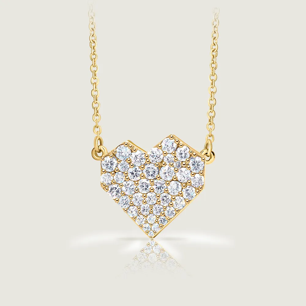 Diamond Ararat Heart Necklace