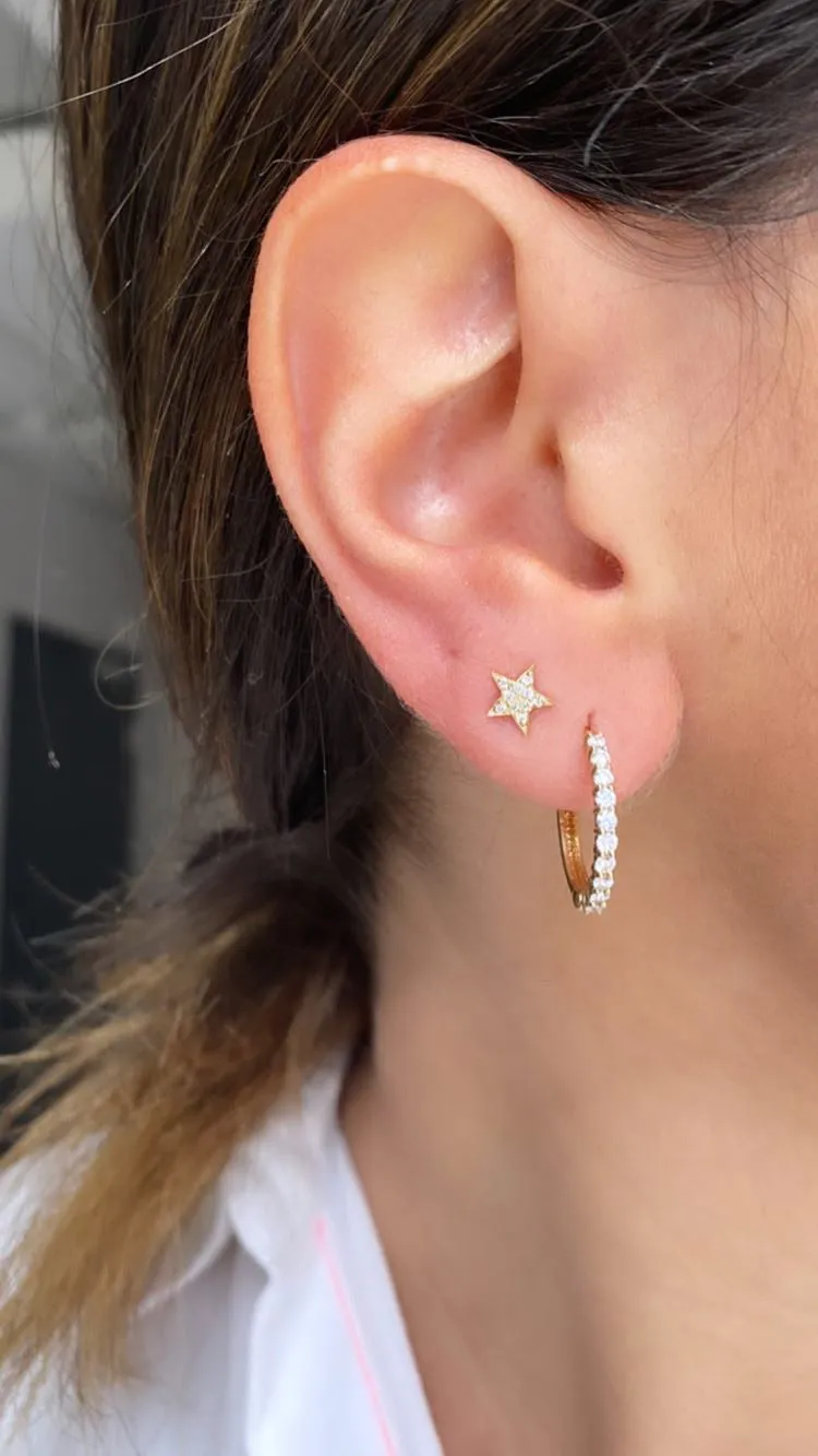 Diamond Star Studs