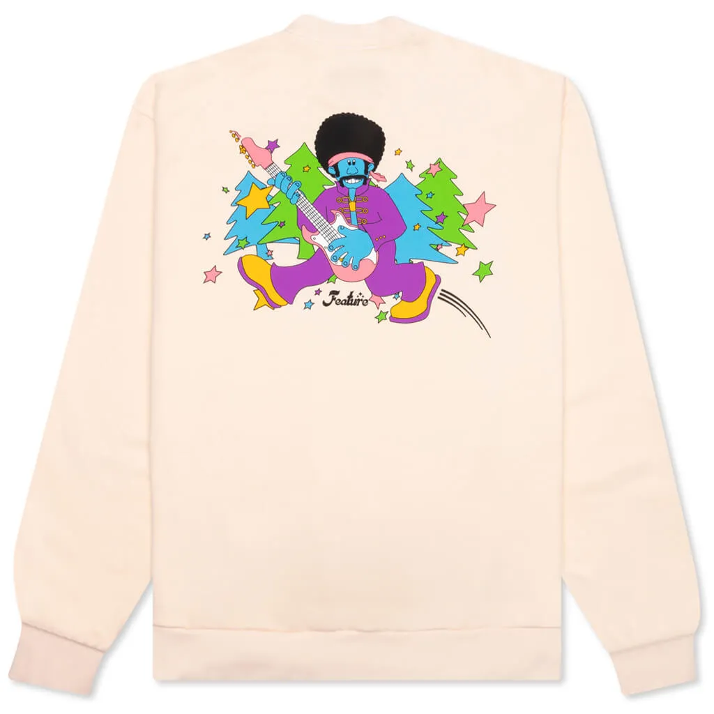 Disco Crewneck - Almond Oil