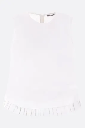 Edwina cotton sleeveless top