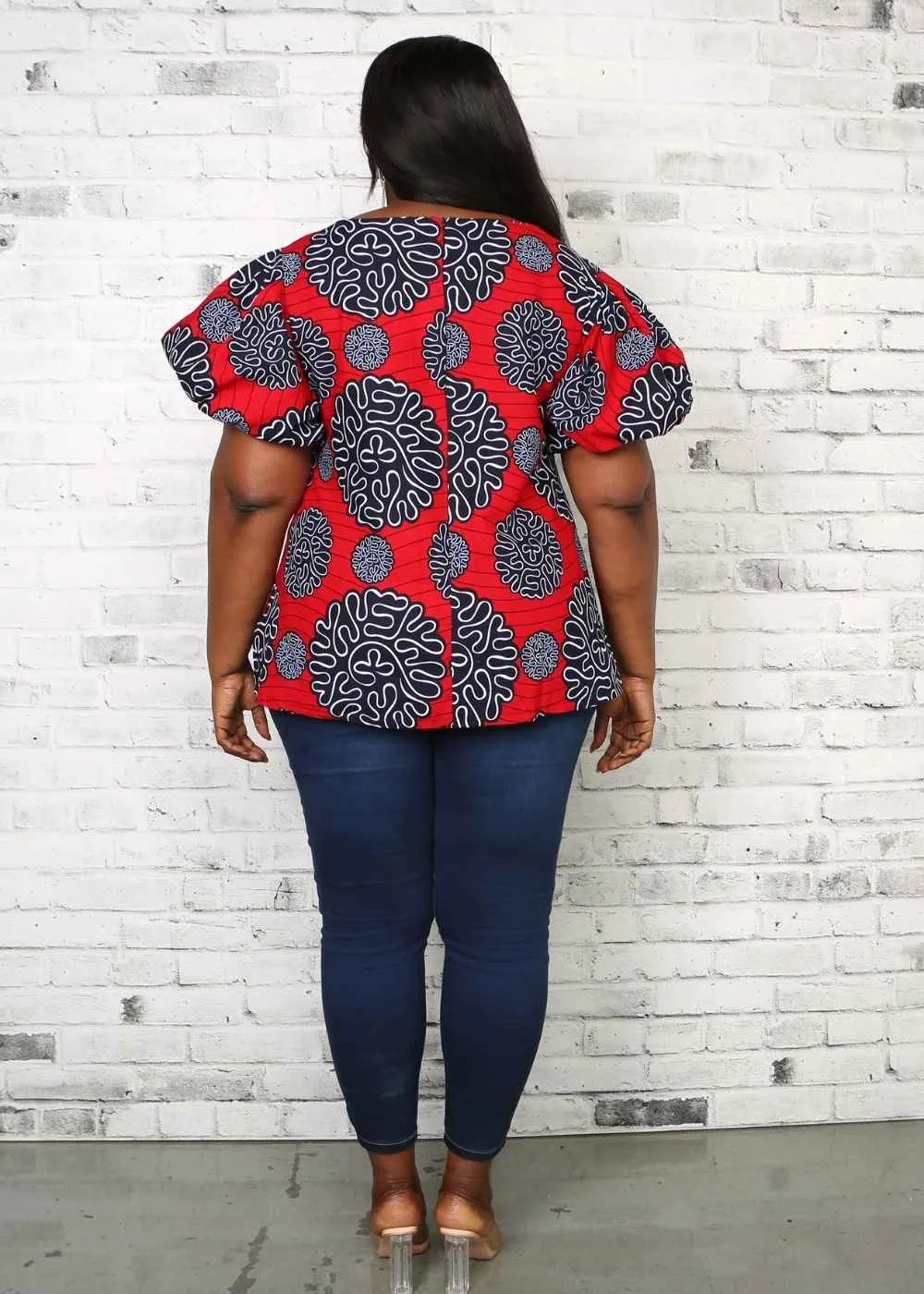 Elema African Print Women's Top - African Top