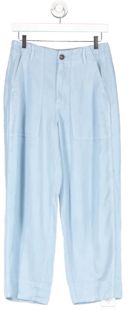 EVERLANE Blue The Tencel™ Utility Pant UK 8