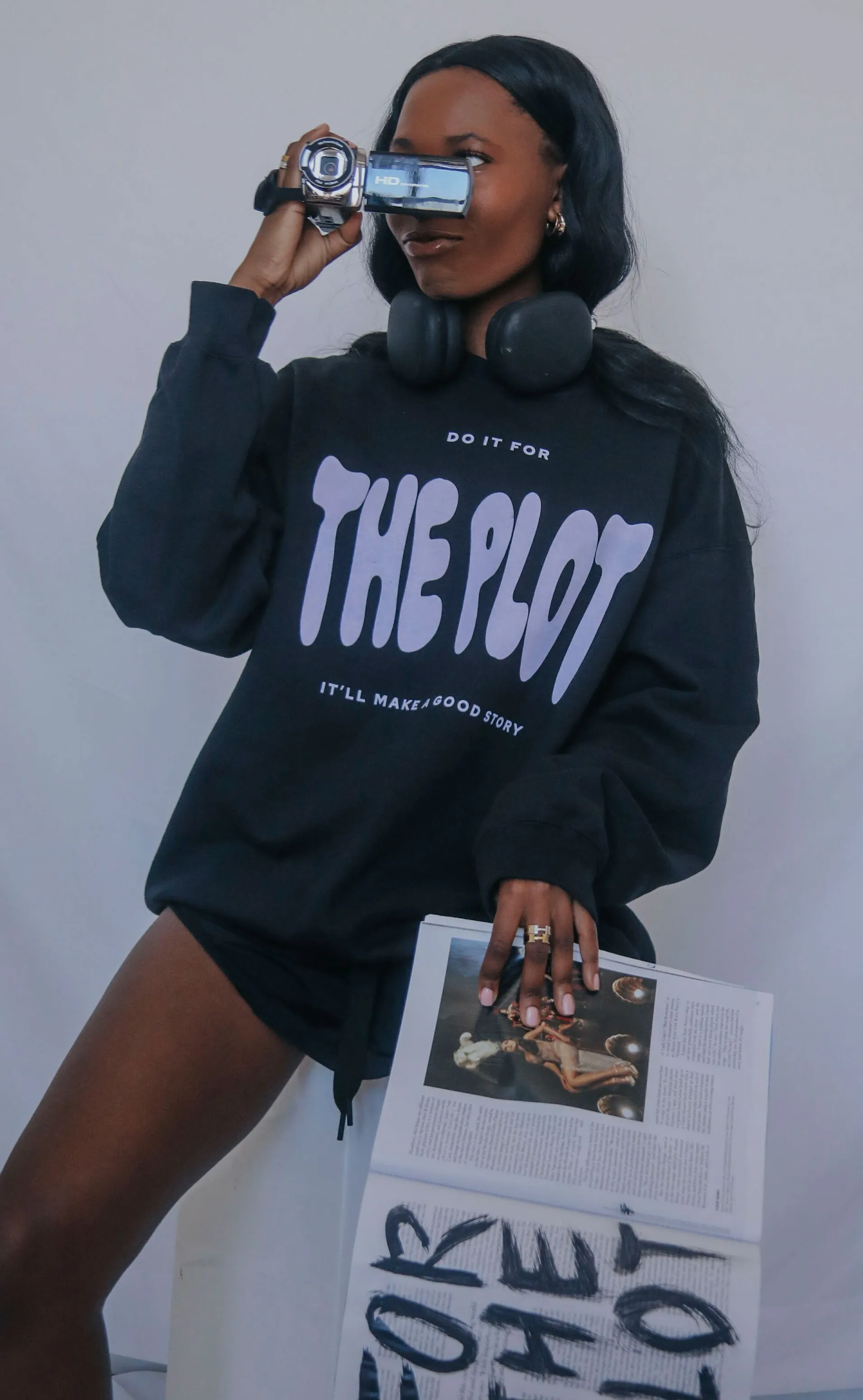 friday   saturday: the plot sweatshirt