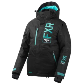 FXR Fresh Womens Jacket Charcoal/Mint