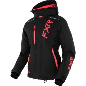 FXR Pulse Womens Jacket Black/Coral