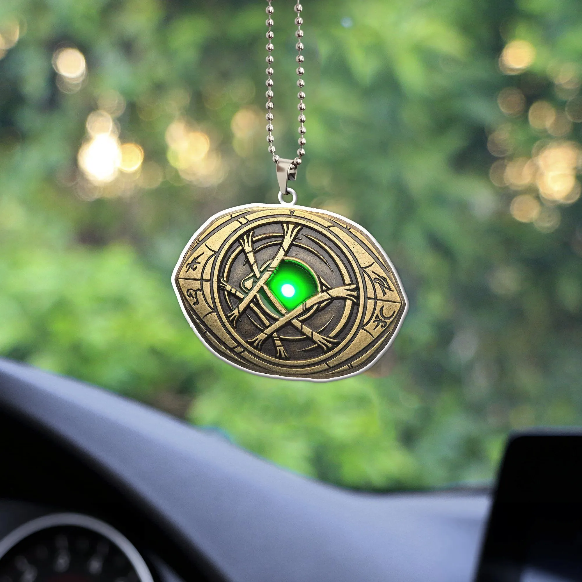 Gearhuman 3D Eye Of An Ancient Earth Warlock Car Hanging